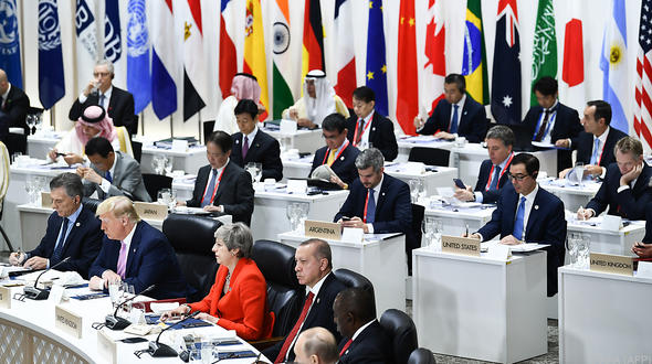 Bildergebnis fÃ¼r ErklÃ¤rung der Staats- und Regierungschefs der G20 von Osaka