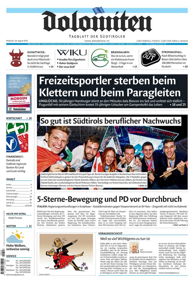 Dolomiten Stol.it Nachrichten für Südtirol Dolomiten Stol.it Nachrichten für Südtirol
